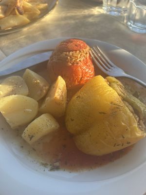   at Lorraine's Magic Hill in Kefalonia