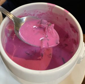   at Uzupio Kavine in Vilnius