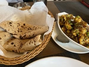   at  Aniyor Vegetarian in Pokhara