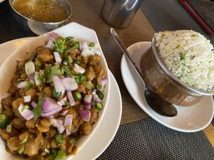   at  Aniyor Vegetarian in Pokhara