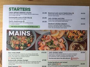 Starters  at Harbour Inn in Solva