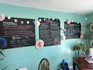   at Frannie's Vegan Cafe in Johnson City