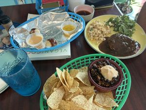   at Frannie's Vegan Cafe in Johnson City