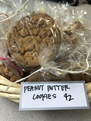 Vegan PB Cookies  at Frannie's Vegan Cafe in Johnson City