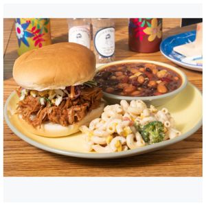 Sofie’s Southern BBQ at Frannie's Vegan Cafe in Johnson City