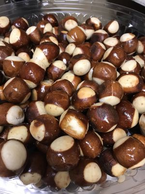 Pretzel Bites  at Frannie's Vegan Cafe in Johnson City