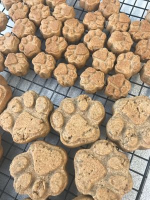 Peanut Butter Dog Treats  at Frannie's Vegan Cafe in Johnson City