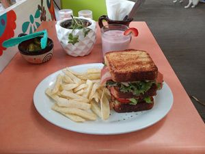 Sin palabras, corazón contento at Veggicano Plant Based in Mexico City