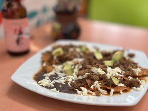 Delicious and you can even pick the sauces   at Veggicano Plant Based in Mexico City