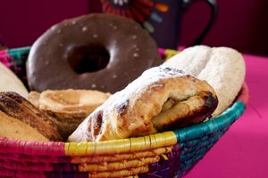 Pan 100% vegan at Veggicano Plant Based in Mexico City