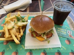 Menue  at Vedang - green burger | Alexa in Berlin