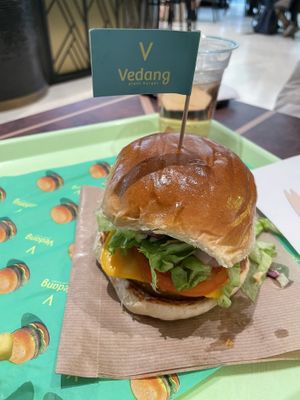   at Vedang - green burger | Alexa in Berlin