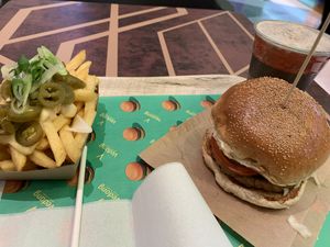   at Vedang - green burger | Alexa in Berlin