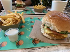   at Vedang - green burger | Alexa in Berlin