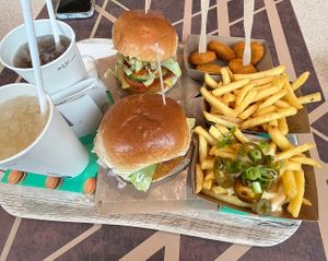   at Vedang - green burger | Alexa in Berlin