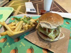   at Vedang - green burger | Alexa in Berlin