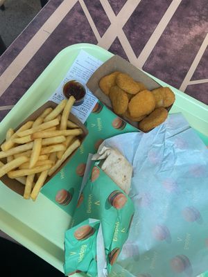   at Vedang - green burger | Alexa in Berlin