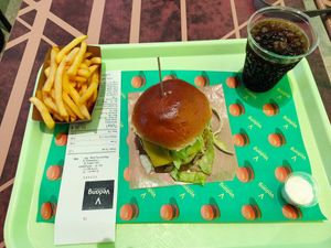 Such a nice place, good choices and very friendly stuff!! at Vedang - green burger | Alexa in Berlin