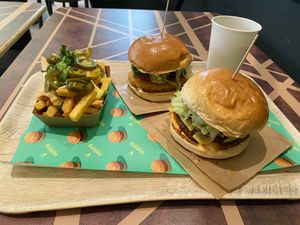   at Vedang - green burger | Alexa in Berlin