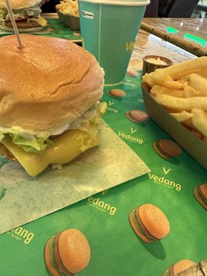   at Vedang - green burger | Alexa in Berlin