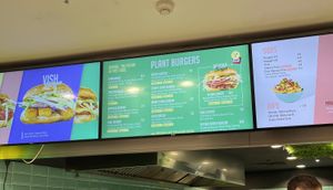 Just the menu as at date of review.  at Vedang - green burger | Alexa in Berlin