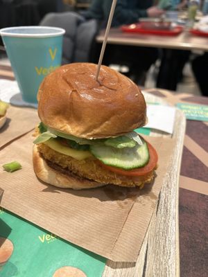 Angry chick burger   at Vedang - green burger | Alexa in Berlin