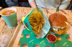   at Vedang - green burger | Alexa in Berlin