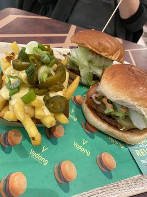   at Vedang - green burger | Alexa in Berlin