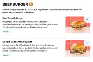 ACHTUNG ‼️ NICHT MEHR REIN VEGAN 🤬  at Vedang - green burger | Alexa in Berlin