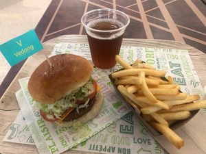 Lovely burger! at Vedang - green burger | Alexa in Berlin