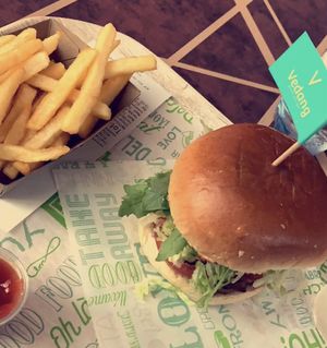 Italian burger  at Vedang - green burger | Alexa in Berlin