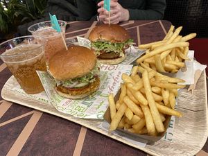 Two meal deals for around €20 at Vedang - green burger | Alexa in Berlin