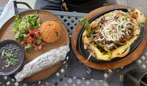 fajitas  at Pepe's Cantina in Winter Park