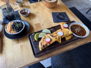 Vegan Birria  at Pepe's Cantina in Winter Park