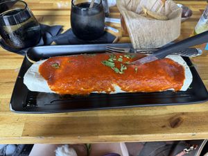 Xxl burrito  at Pepe's Cantina in Winter Park