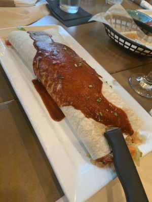 Beyond burrito at Pepe's Cantina in Winter Park