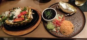 Vegan fajitas at Pepe's Cantina in Winter Park