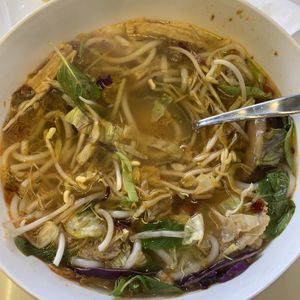 Vegan Bun Bo Hue (Vegan BBH) at Thèm in Docklands