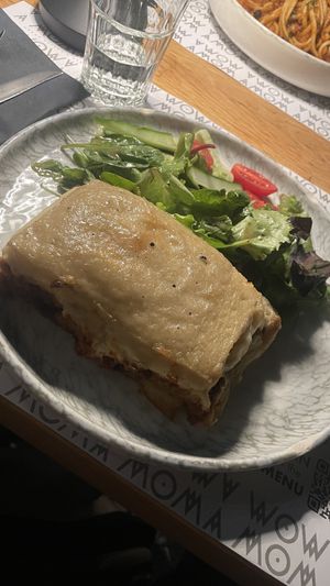 Vegan Moussaka 10/10  at Moma in Athens