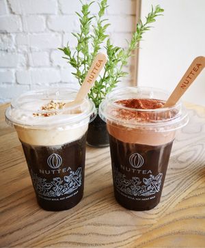 Iced Coffee at NUTTEA Fitzroy in Fitzroy