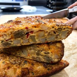 Frittata  at Petisco Vegano in New York City