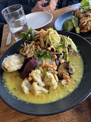 Plant bowl. Super good at Petisco Vegano in New York City