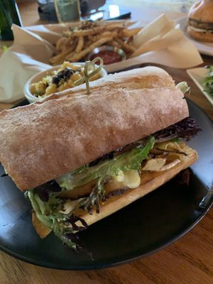 Turkey sandwich — 1000% recommend. Best I’ve ever had — vegan or non vegan! at Watercourse Foods in Denver