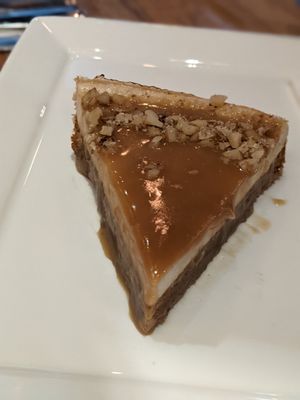 Carrot Cake Cheesecake at Watercourse Foods in Denver