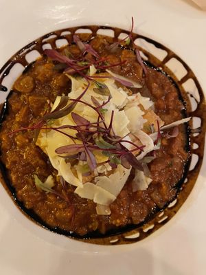 Amazing entrees! at Watercourse Foods in Denver