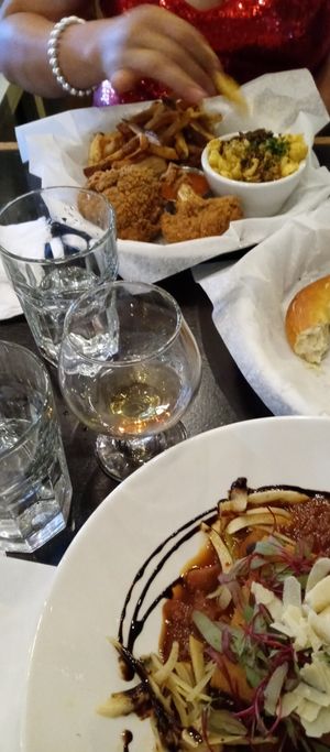 "Chicken" at Watercourse Foods in Denver