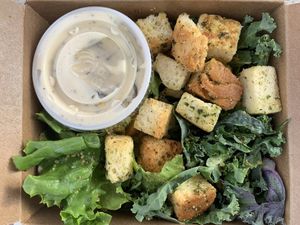 Small Caesar salad  at Watercourse Foods in Denver