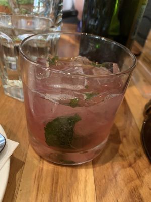 My First Hibis-kiss   at Watercourse Foods in Denver