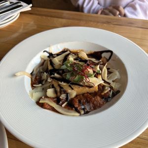 mixed mushroom & eggplant ragout (i think that was the name)  at Watercourse Foods in Denver