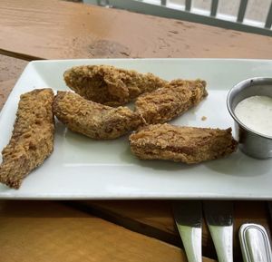 Country Fried Seitan Side   at Watercourse Foods in Denver